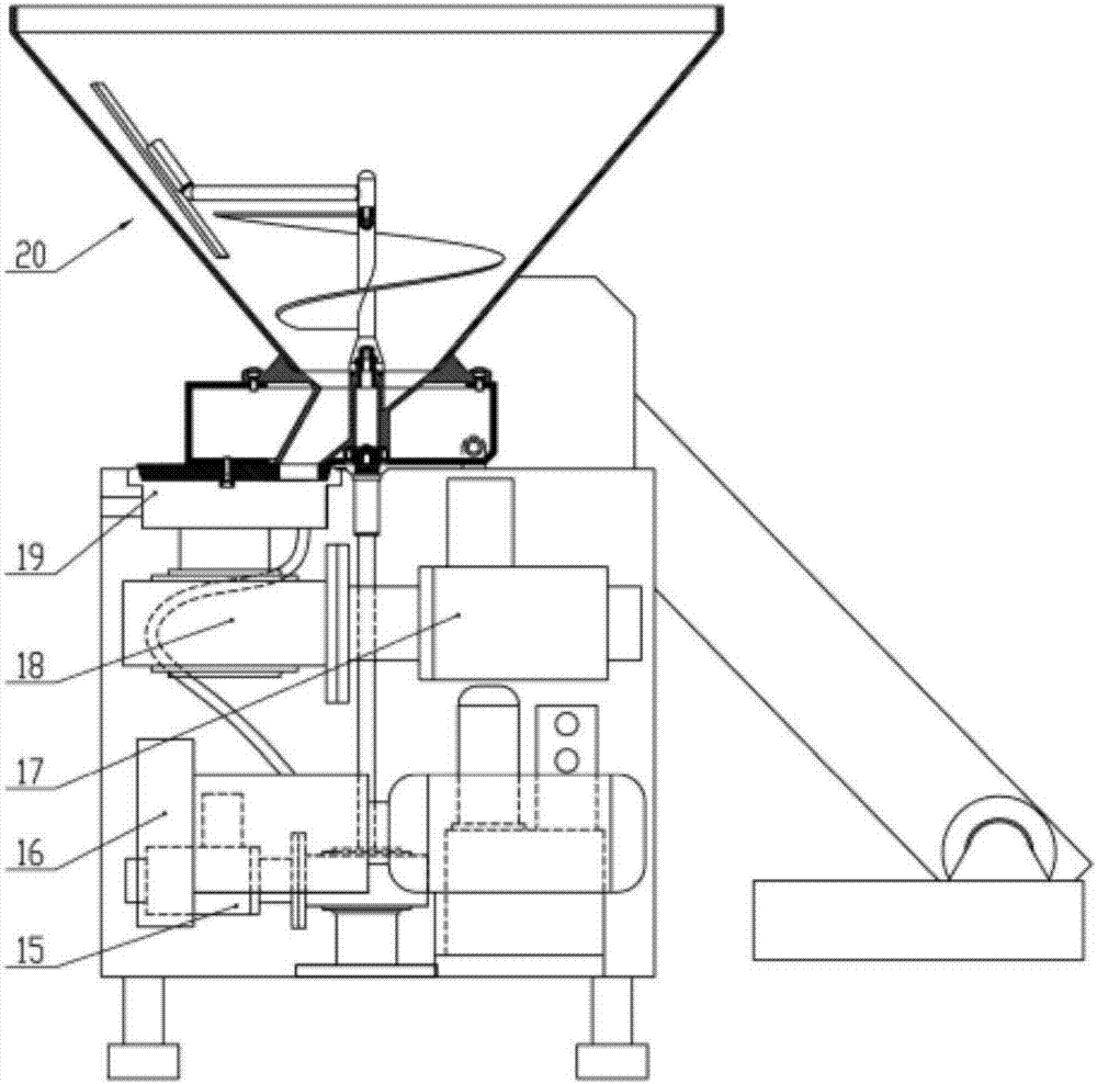 Vacuum quantitative filling machine