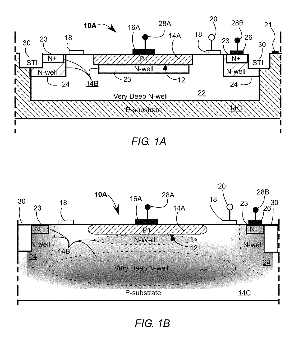 Clamped avalanche photodiode