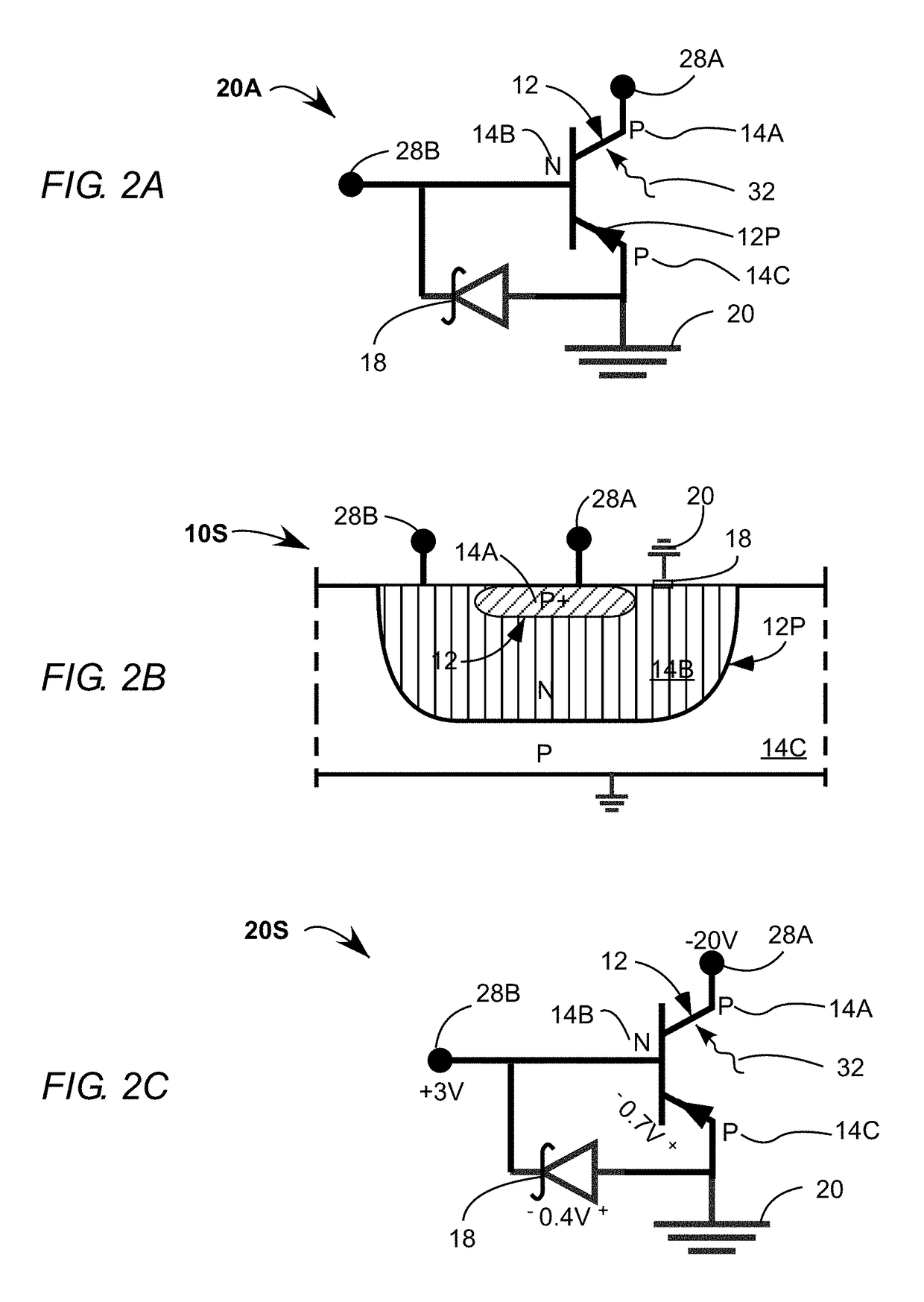 Clamped avalanche photodiode