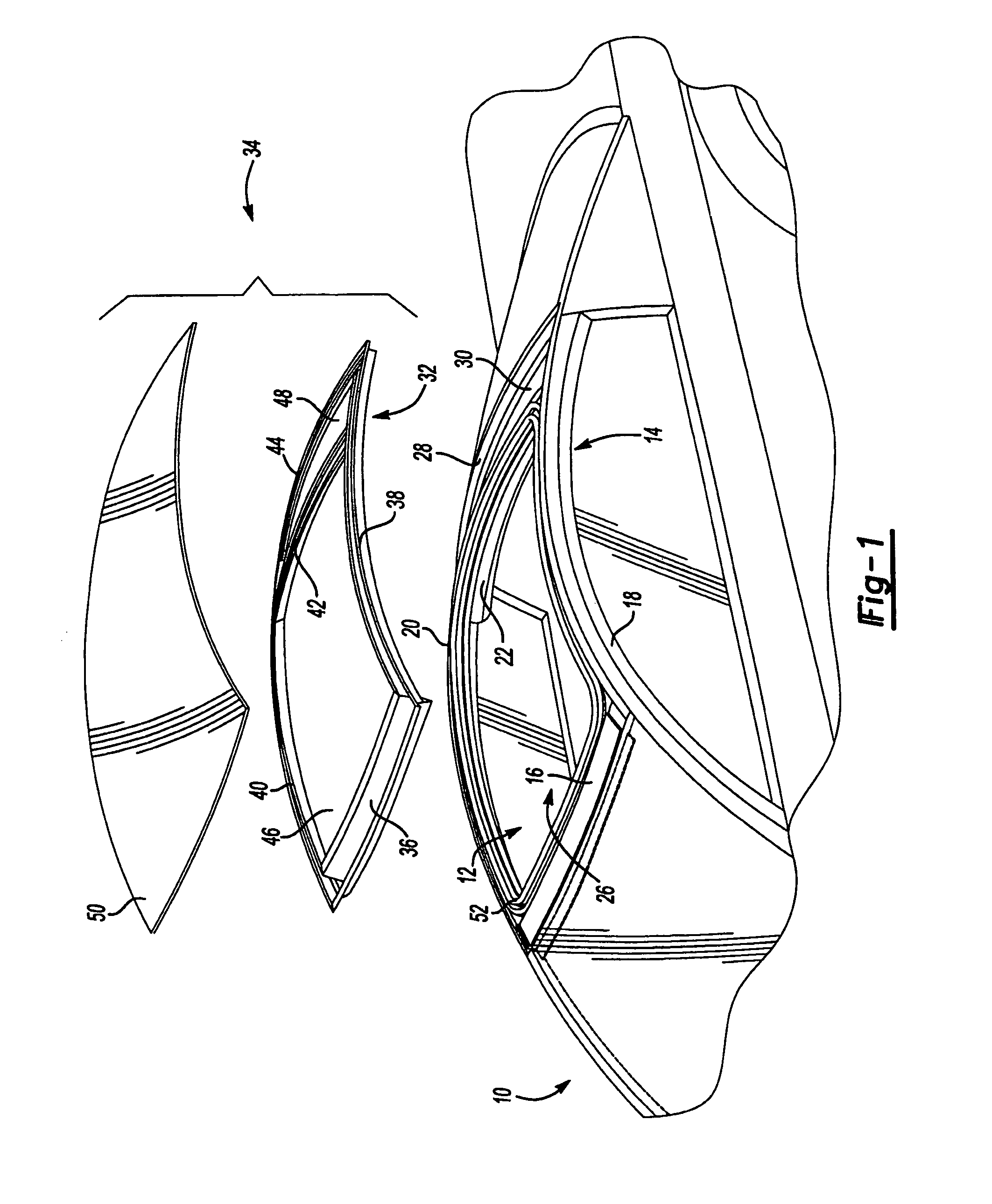 Vehicle roof architecture for removable soft top or hardtop cover