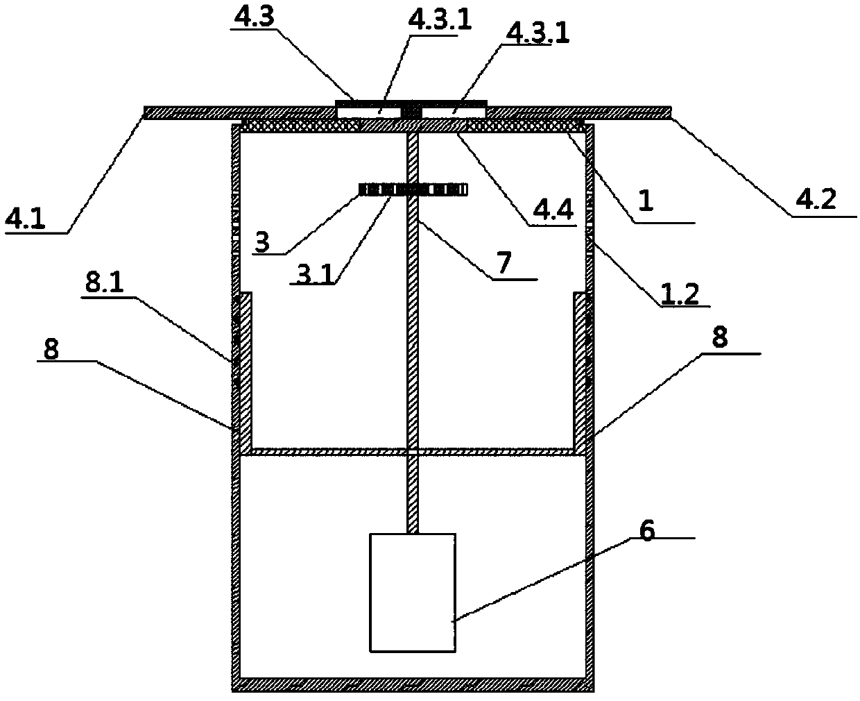 Mobile energy-storage charging system with good heat dissipation performance