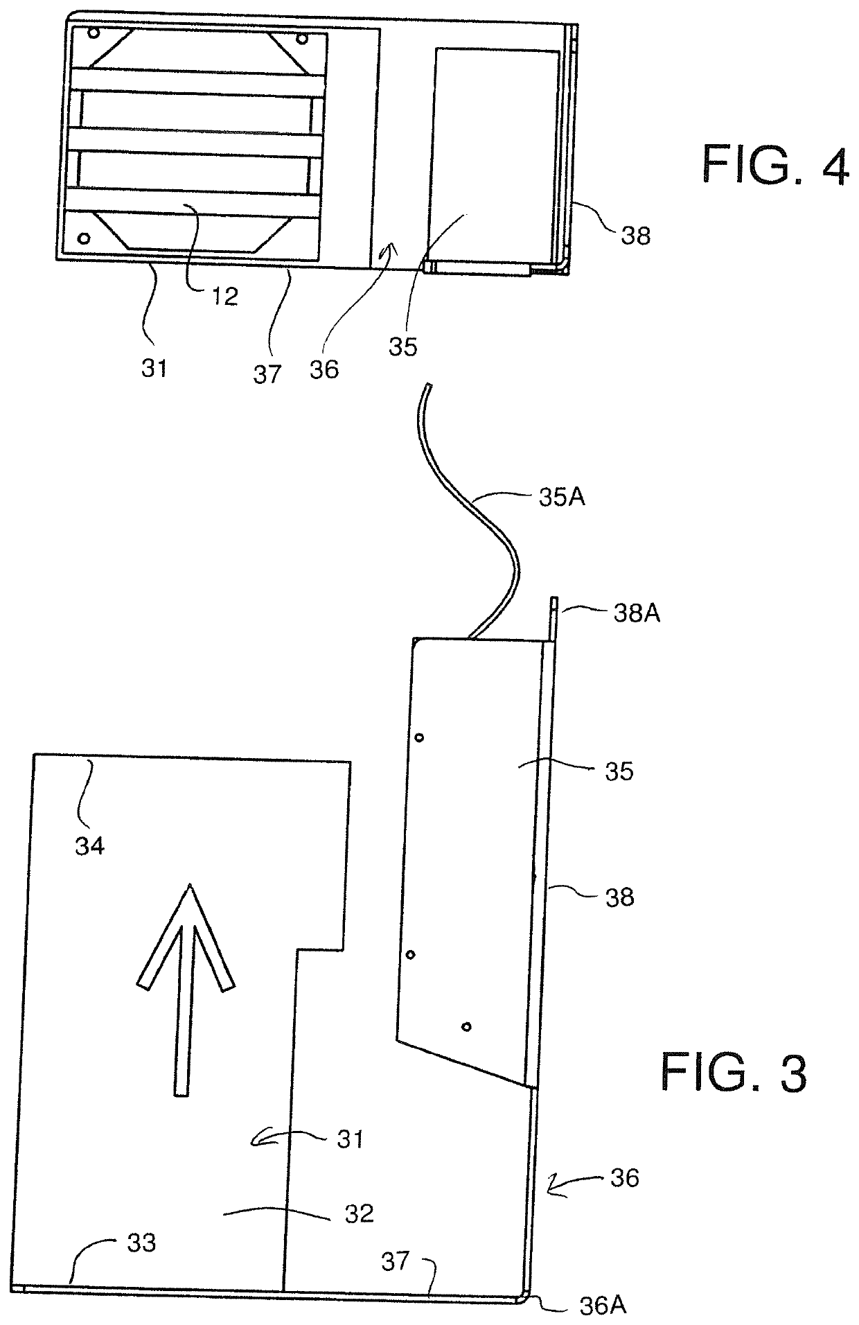 Heating system using heat extracted from a computer processing unit