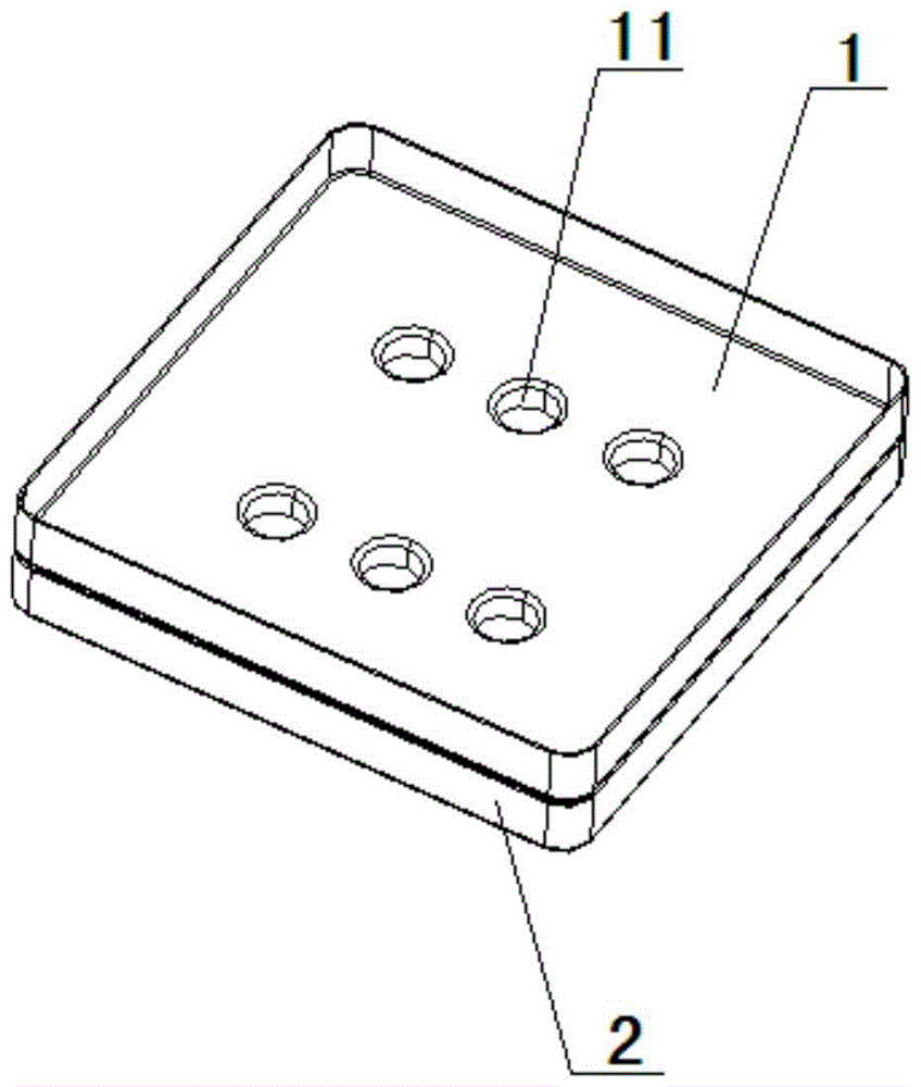 A combined water tray and air conditioner