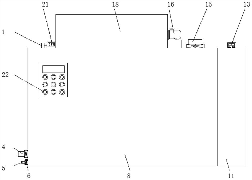 Storage device capable of improving cold resistance of peanut seeds and using method