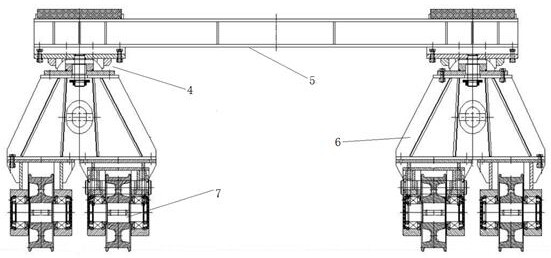 Novel prefabricated box girder loading operation method