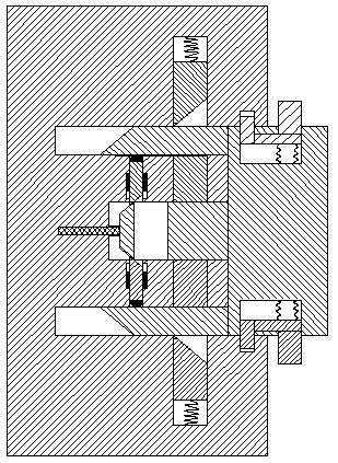 Improved type power supply bayonet socket assembly