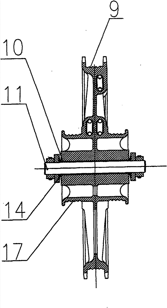 Novel ratchet compensating device