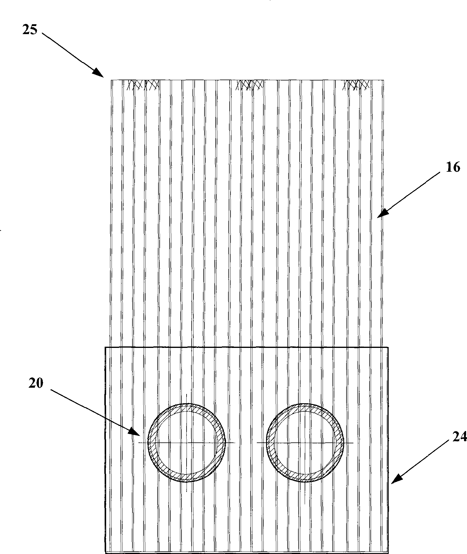 Protective cutting construction method for tunnel segment