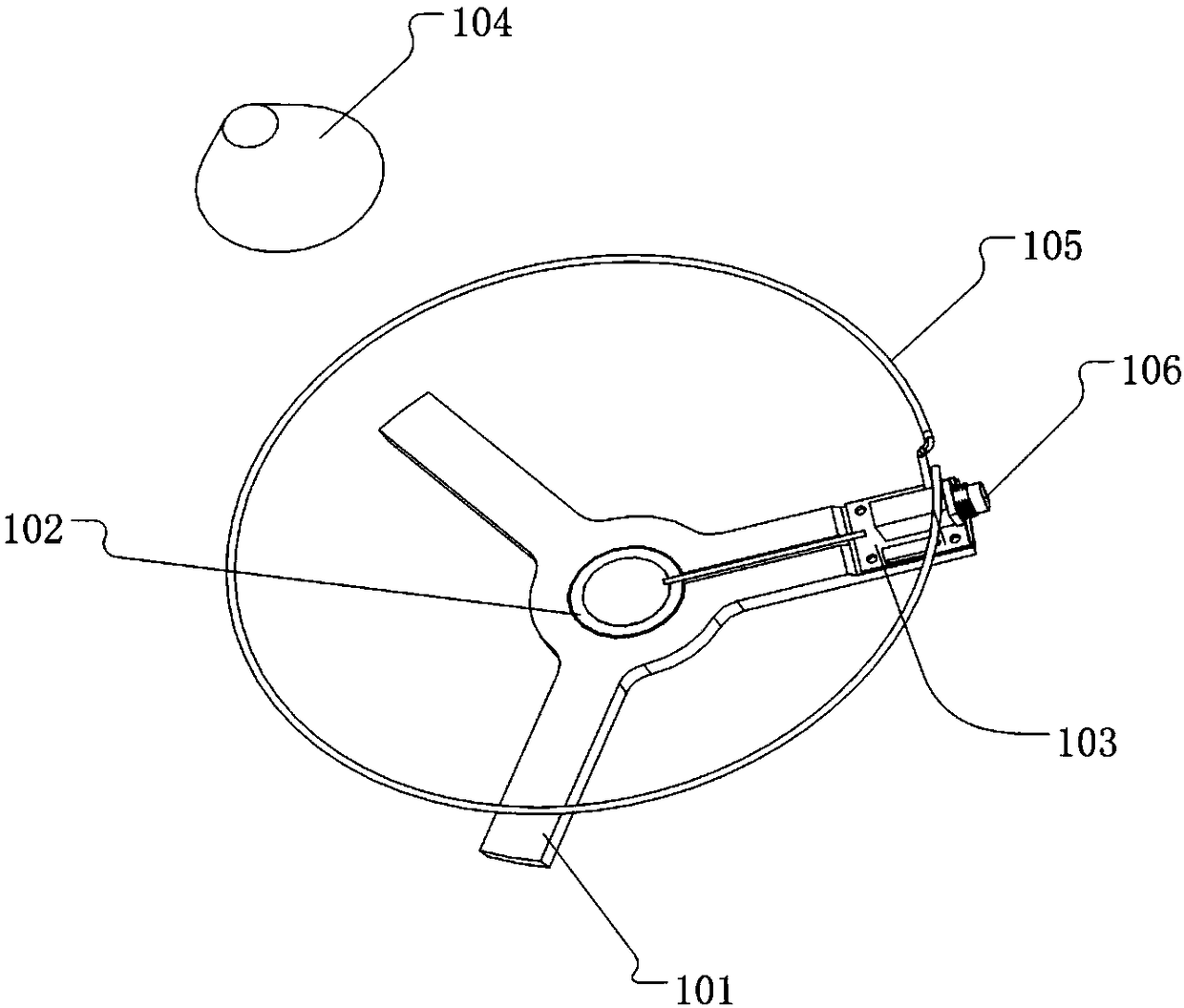 African drum and sound pickup device thereof