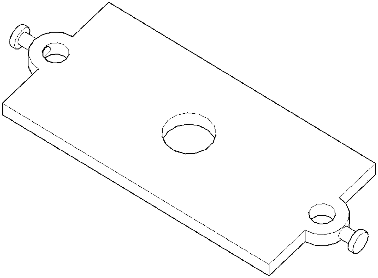 Steel-concrete push-out test loading device capable of applying tension and pressure