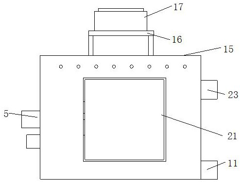 Cleaning device for plate processing