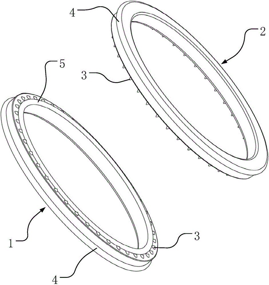 Multipole magnetic field force pairing attraction type circumcising anastomat