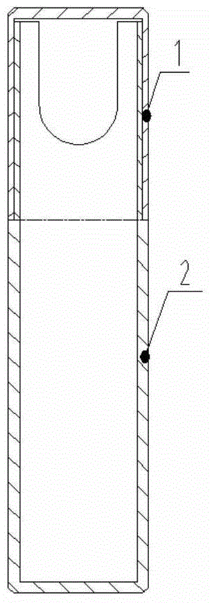 Columnar packaging structure for ultra-fine cigarettes