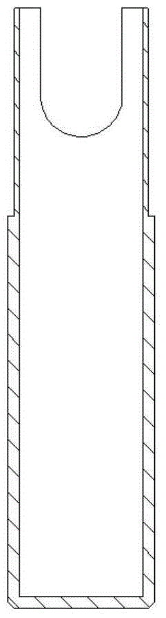 Columnar packaging structure for ultra-fine cigarettes