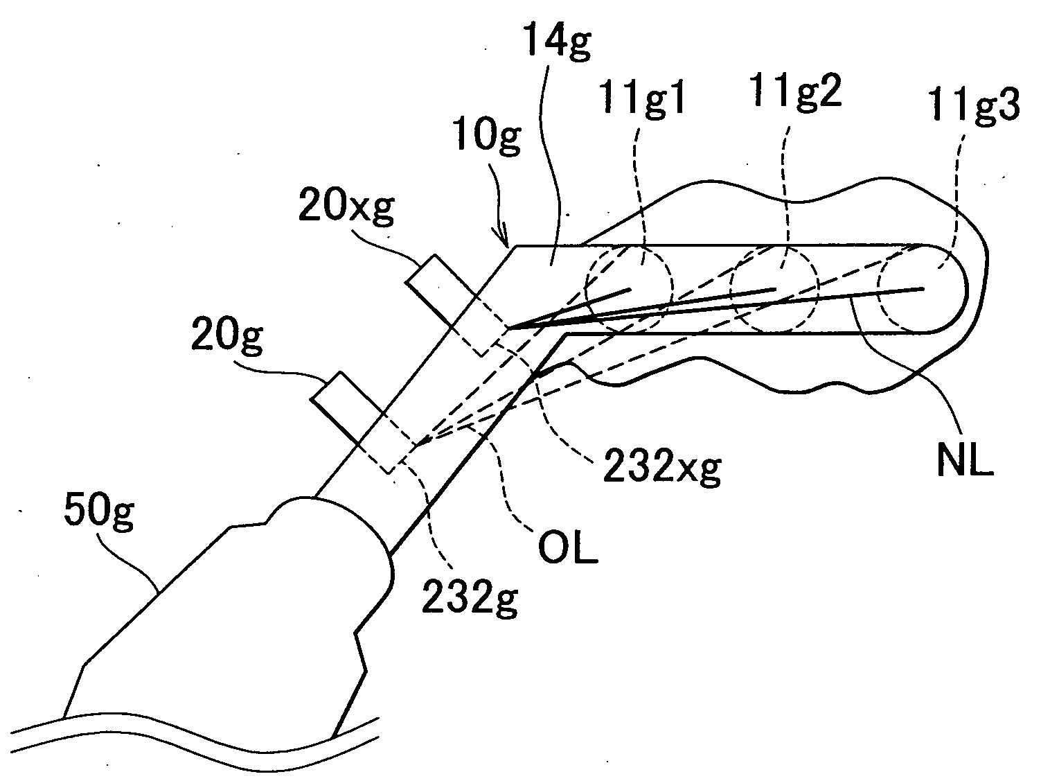 Gas sensor fitting structure