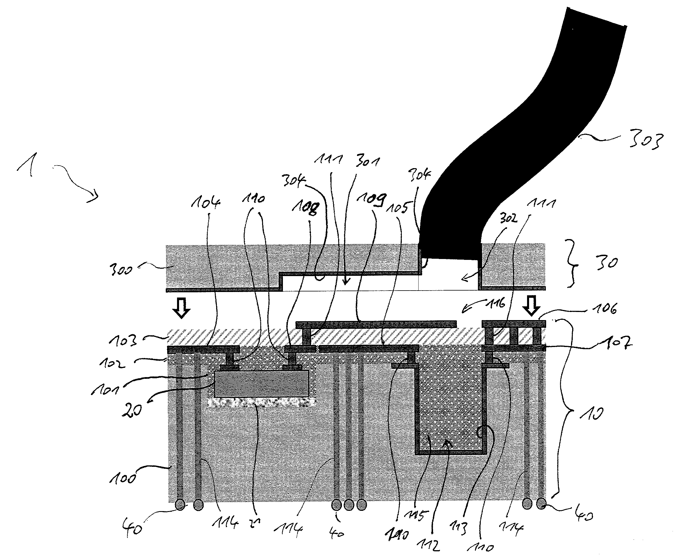 Package and antenna apparatus including package