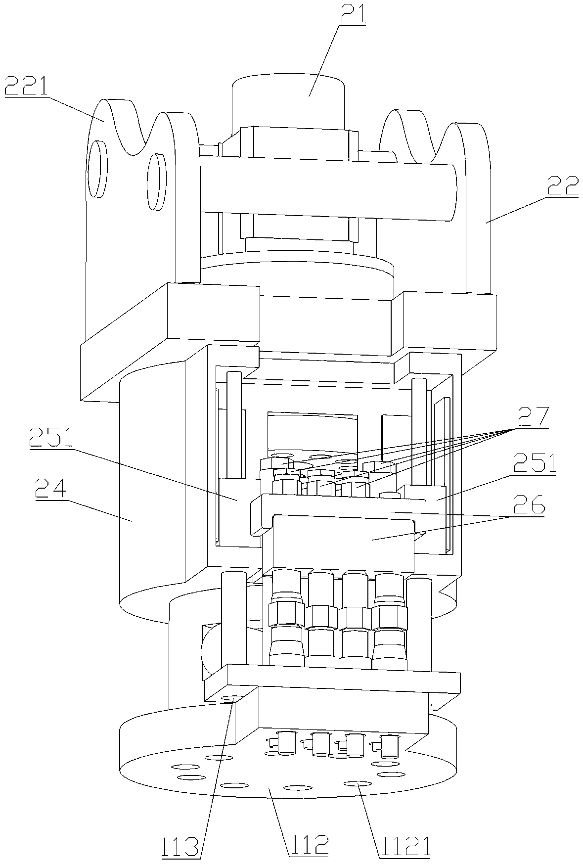 Rapid switching device and method for robot end tool