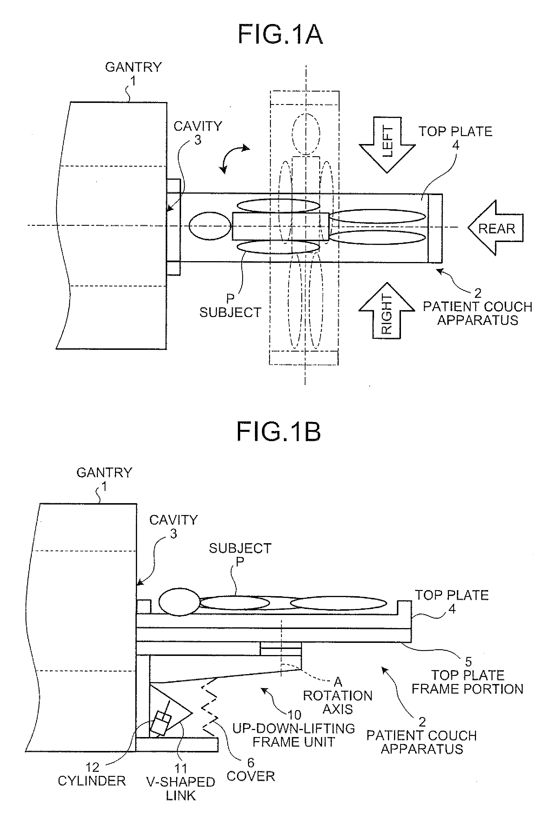 Patient couch apparatus, diagnostic imaging apparatus, and method of operating patient couch apparatus