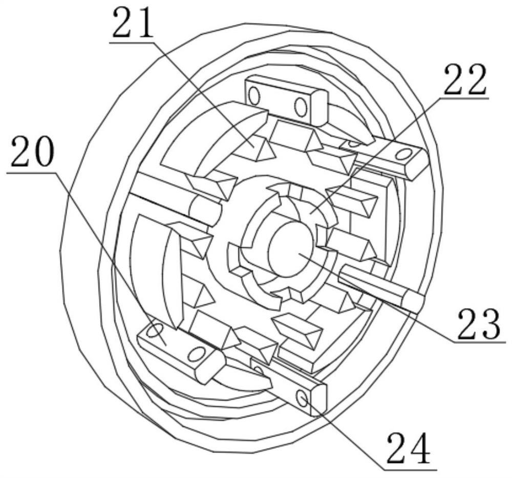 A high-efficiency pulverizer for potassium chlorate agglomerated raw materials