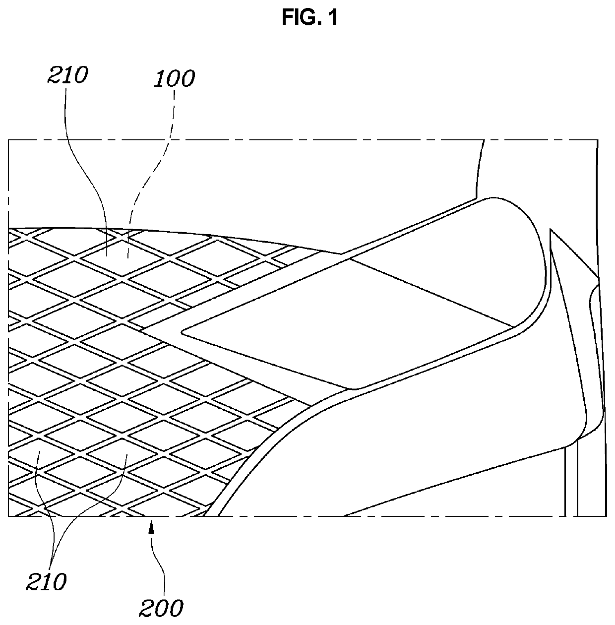 Hidden light apparatus for vehicle