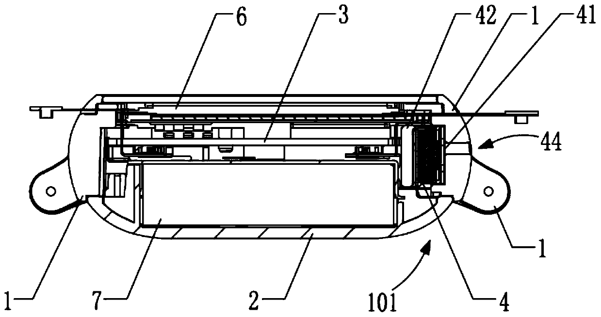 A waterproof smart watch with side sound