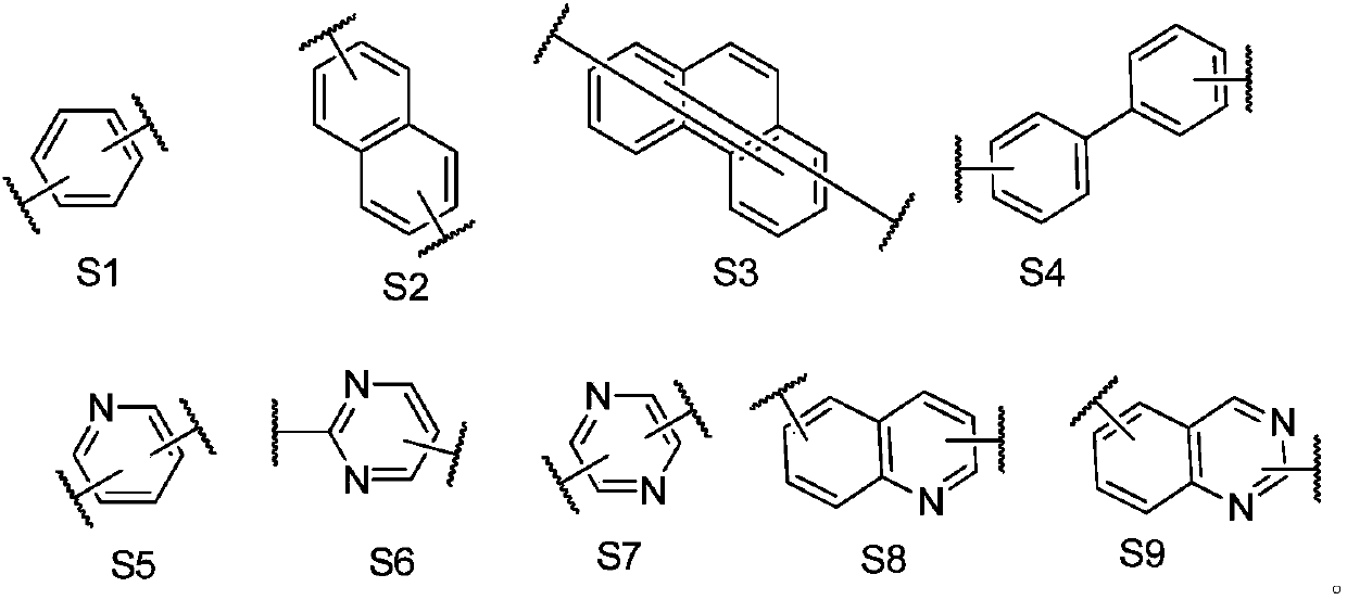 Anthraquinone organic electroluminescent material and application thereof