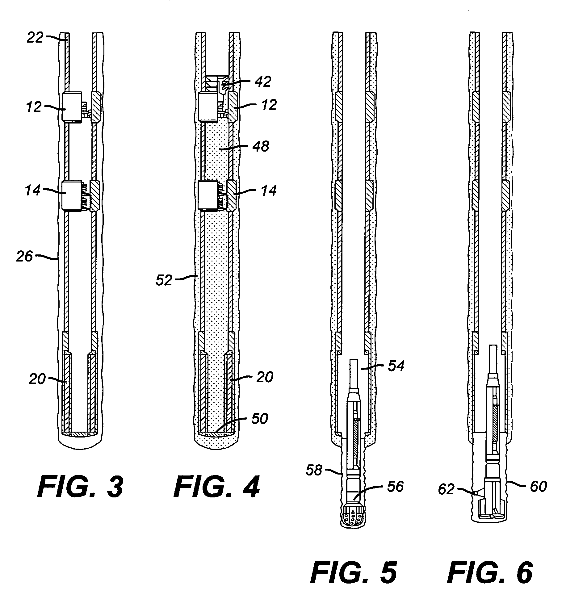 One trip cemented expandable monobore liner system and method