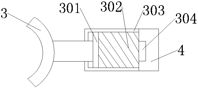 Medical equipment clamping device