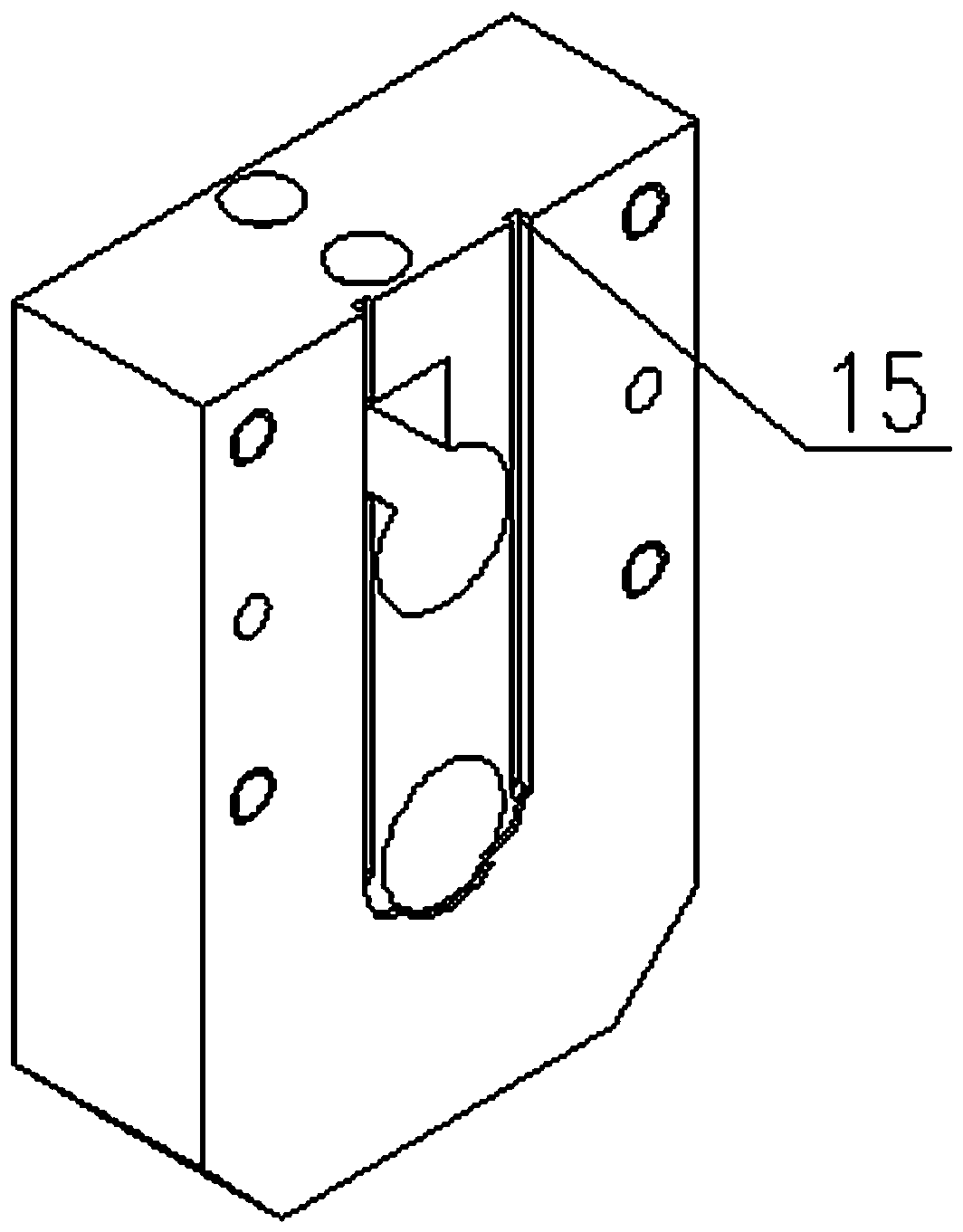 Automatic press-fitting mechanism and press-fitting method for retaining ring for idler shaft