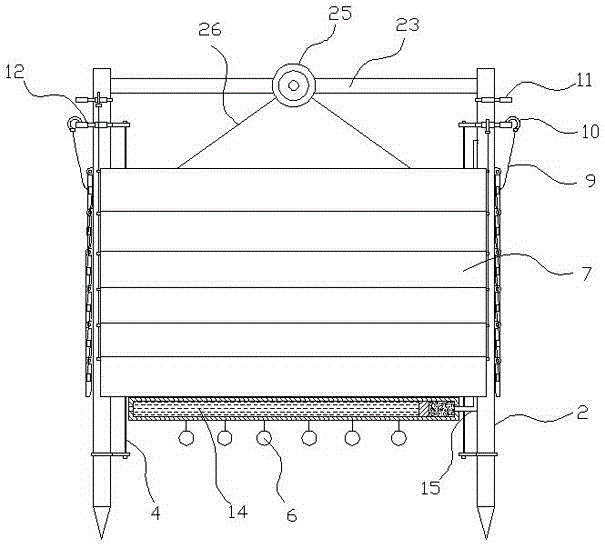 Aquaculture net cage improving utilization ratio of baits