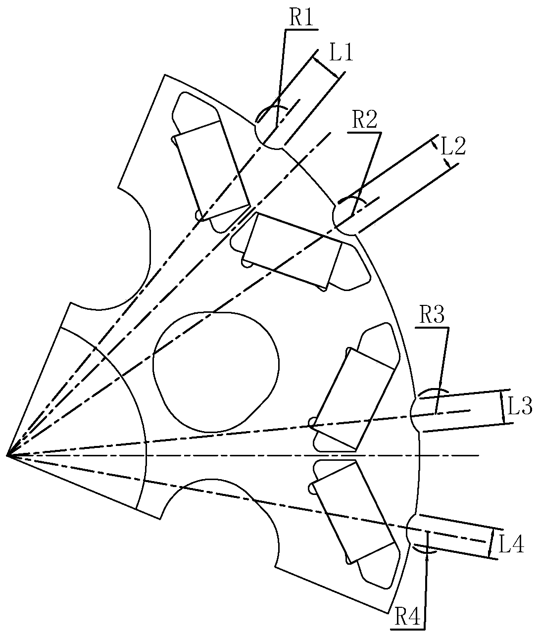 Motor capable of inhibiting electromagnetic noise of motor and improving NVH, and automobile