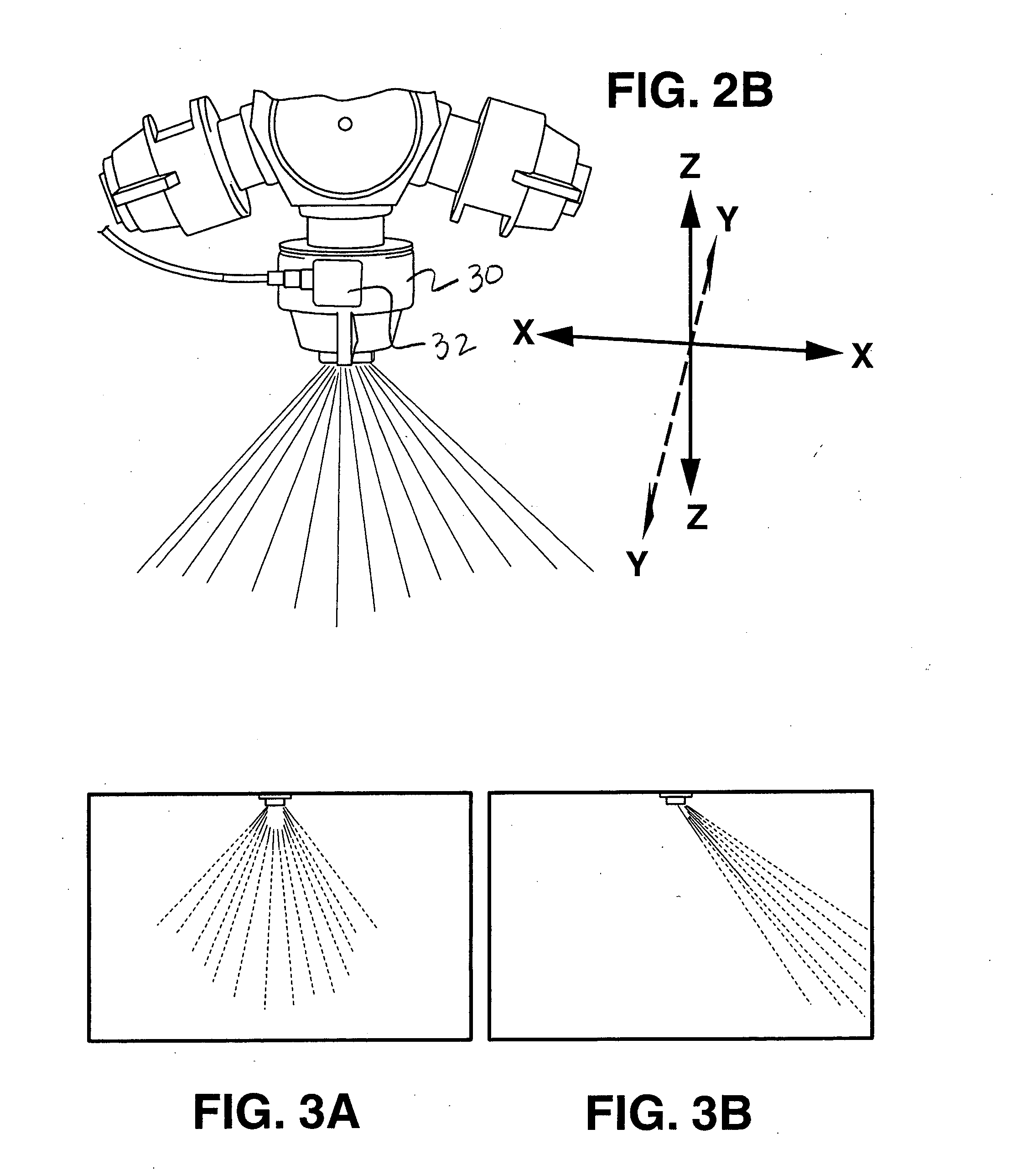Flow control and operation monitoring system for individual spray nozzles