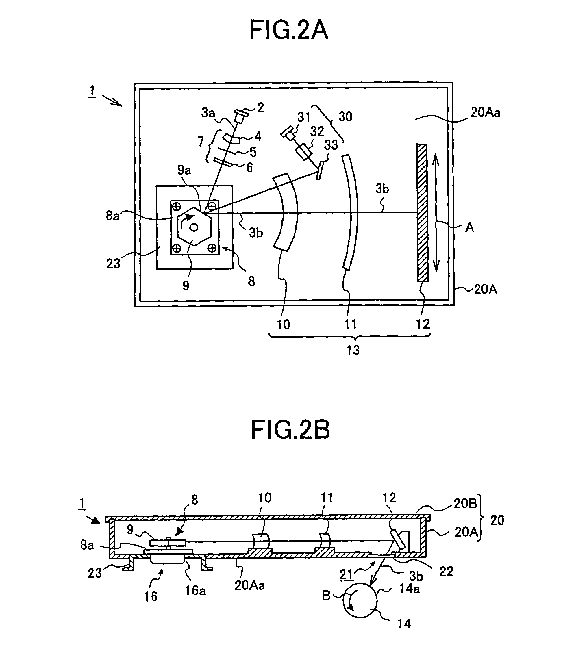 Optical scanning device