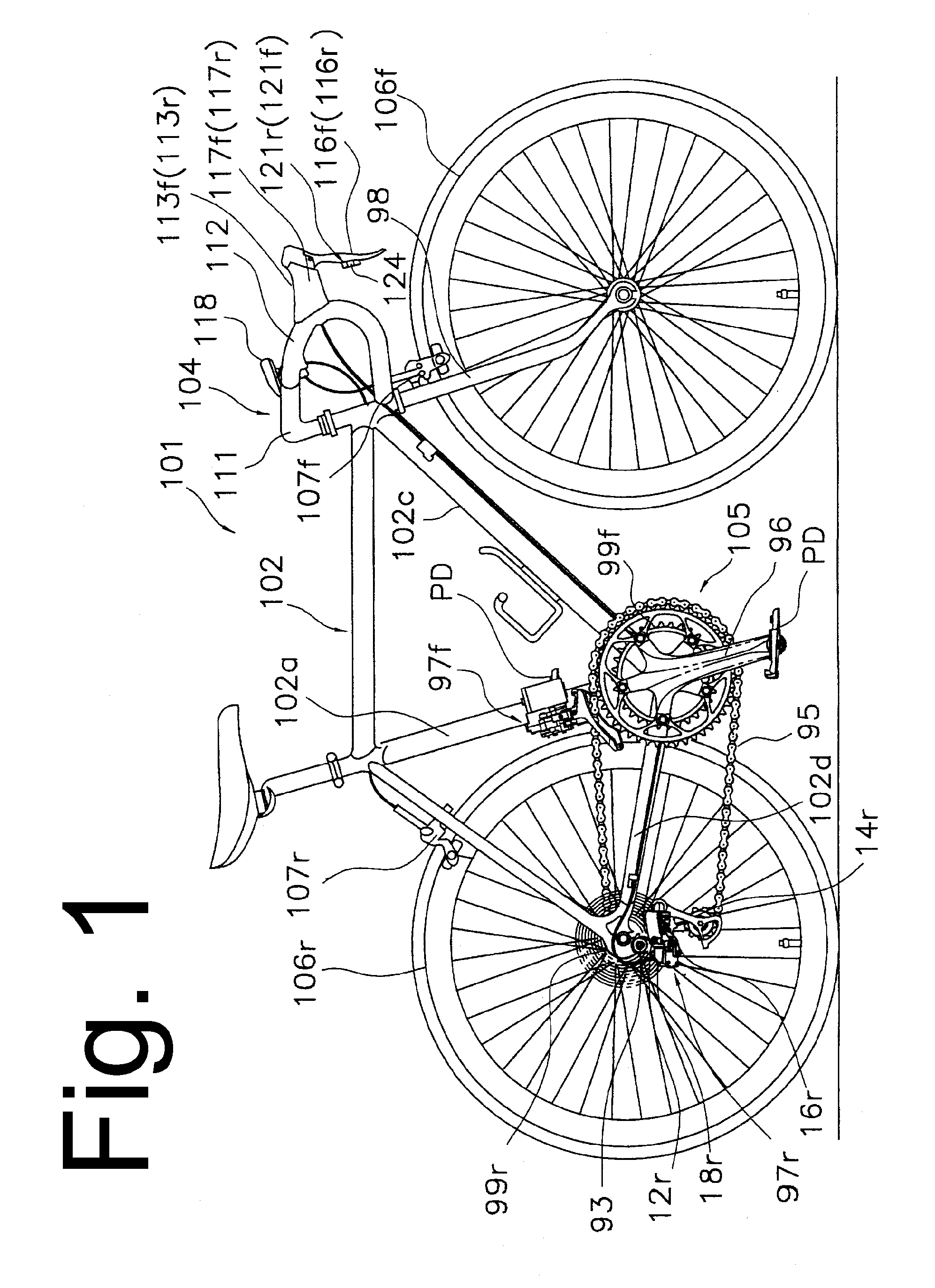 Bicycle derailleur apparatus with a supported power supply