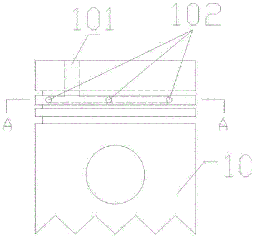 Test device and method for friction force of cylinder sleeve and piston assembly