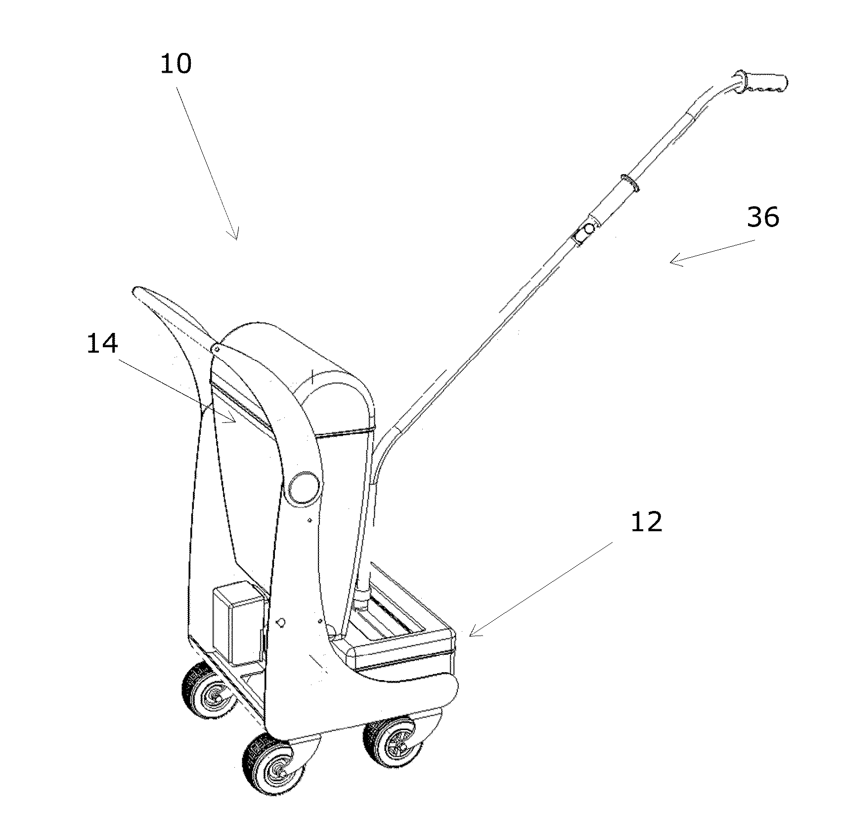 Floor Cleaning Apparatus and Touch-less Mopping System