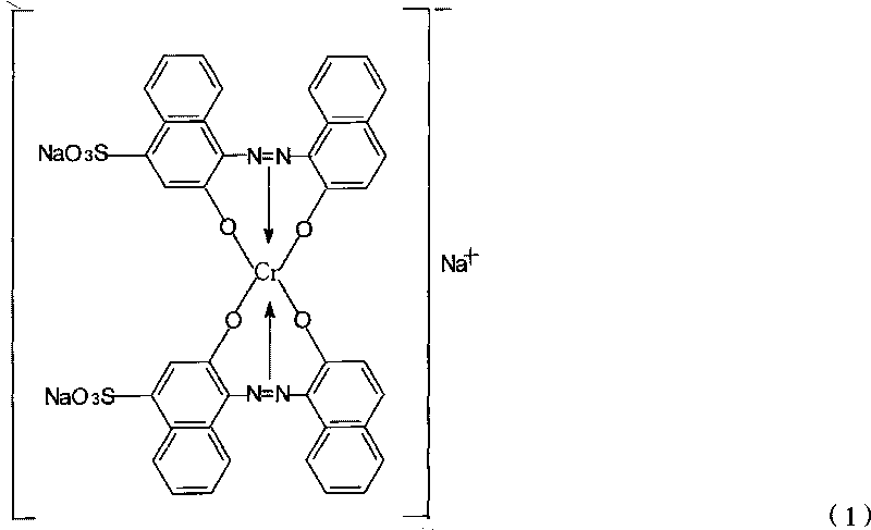 Environment-friendly acid black dye composition