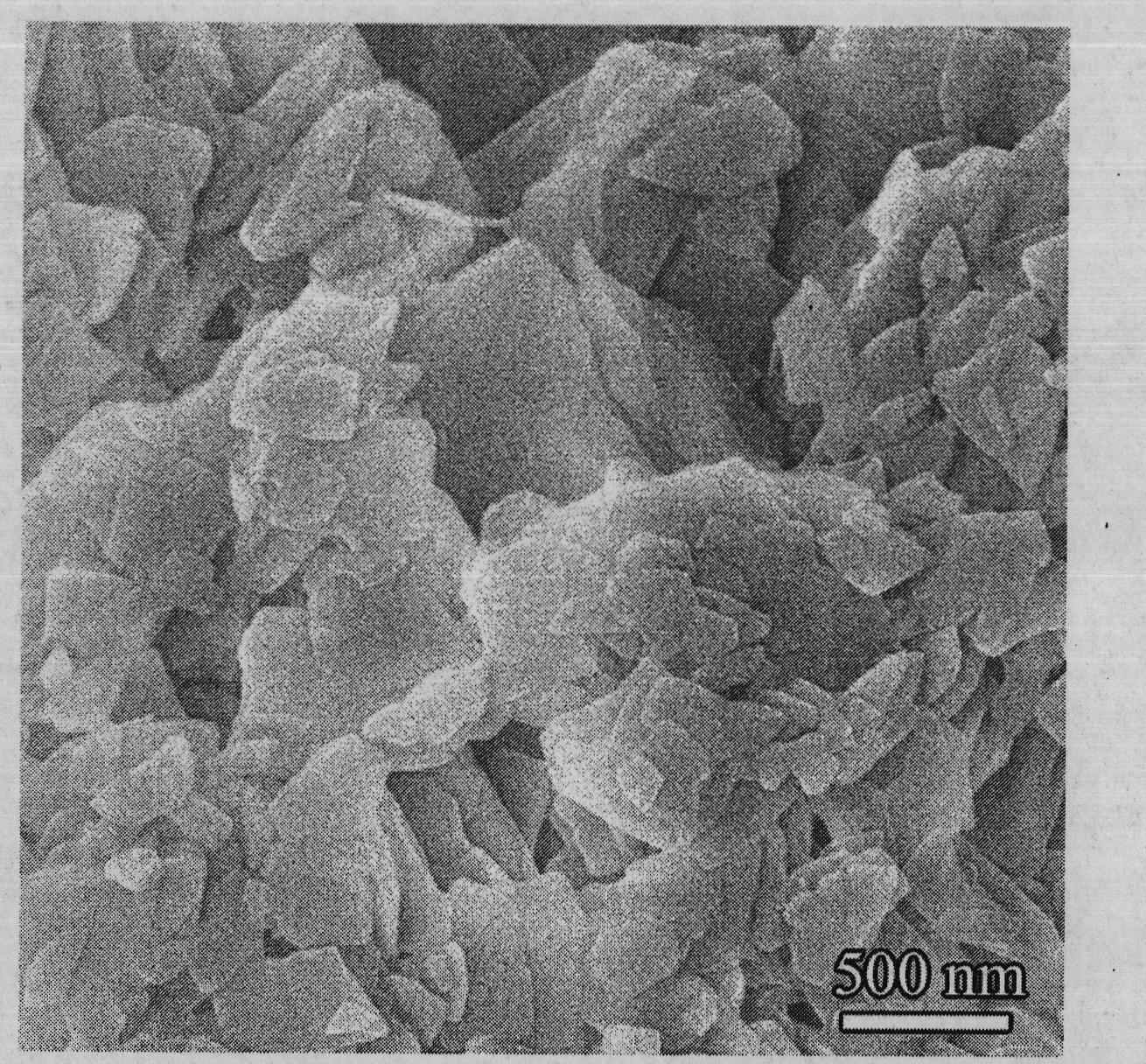 Method for synthesizing metal molybdate micron/nano materials by adopting microwave radiation method