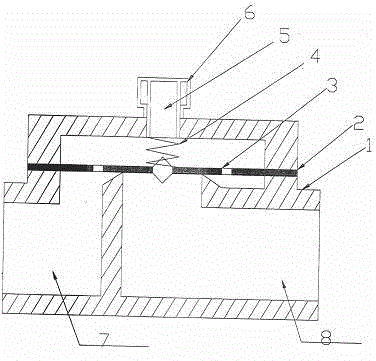 Combined water level control valve without power source