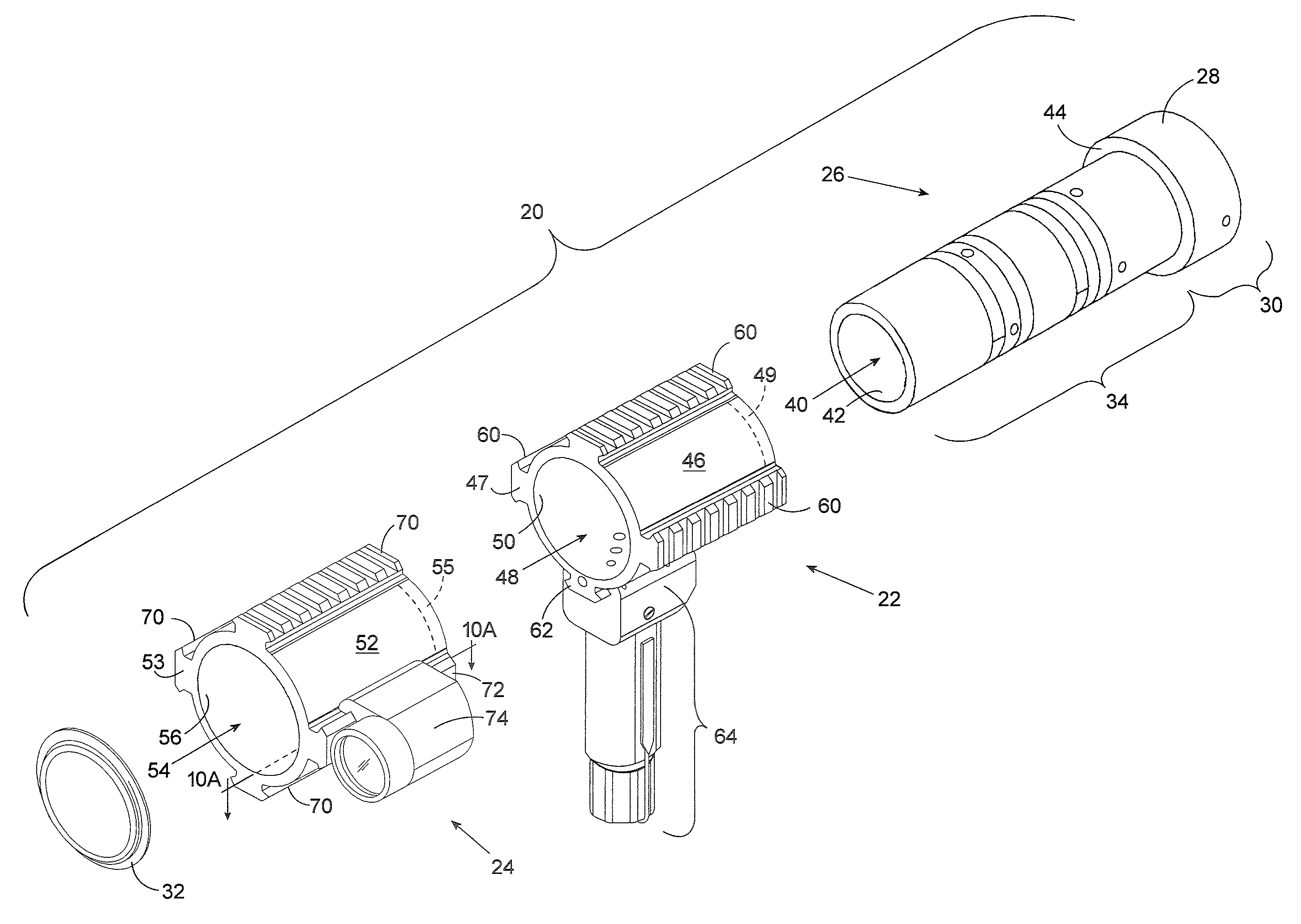 Tactical foregrip assembly