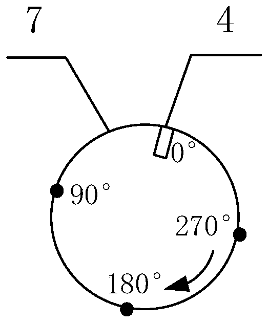 Method for detecting dynamic balance fault of multi-wheel-disc shafting of rotary machine without trial weight