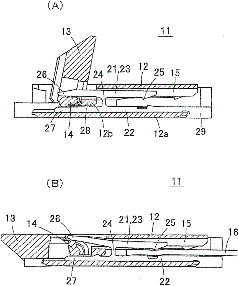 Method for manufacturing contact and metal part