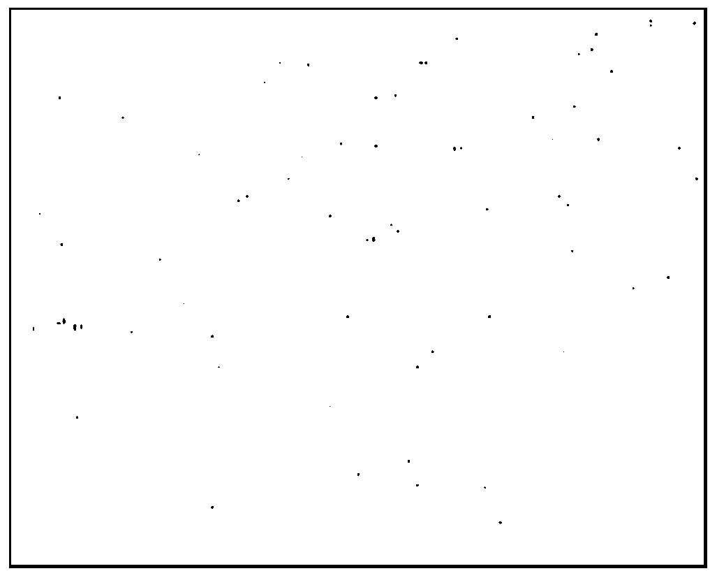 Blind element detection method and device of infrared focal plane array