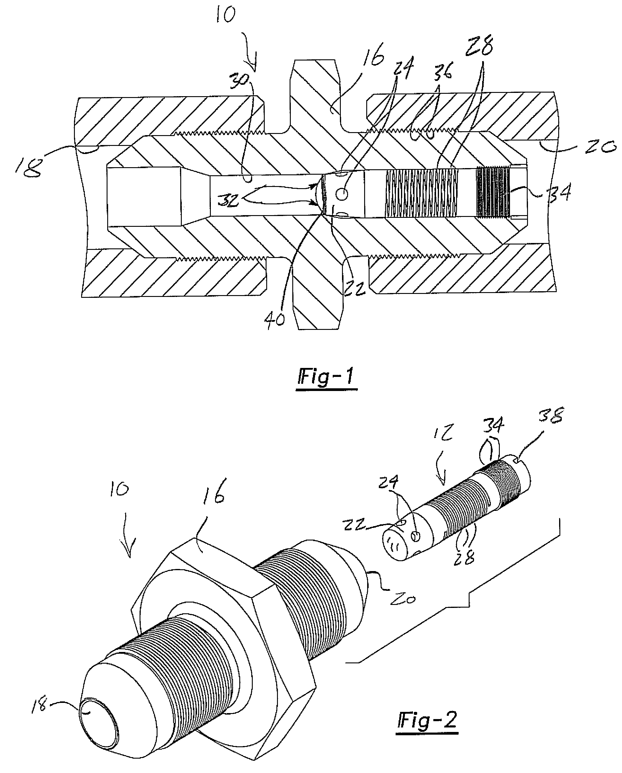 One-piece spring and poppet incorporated into a valve seat assembly and associated method for manufacturing a one-piece spring and poppet