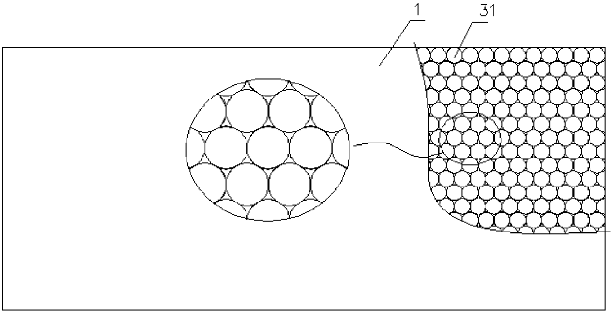 Tube-core-type composite board and bearing material for building