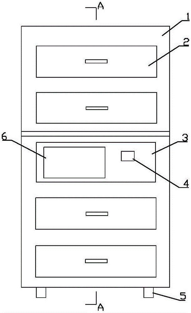 Intelligent dirty clothes storage cabinet and intelligent wardrobe