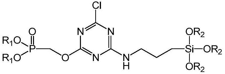 Flame-retardant finishing method of reactive expansion flame retardants on cotton fabrics