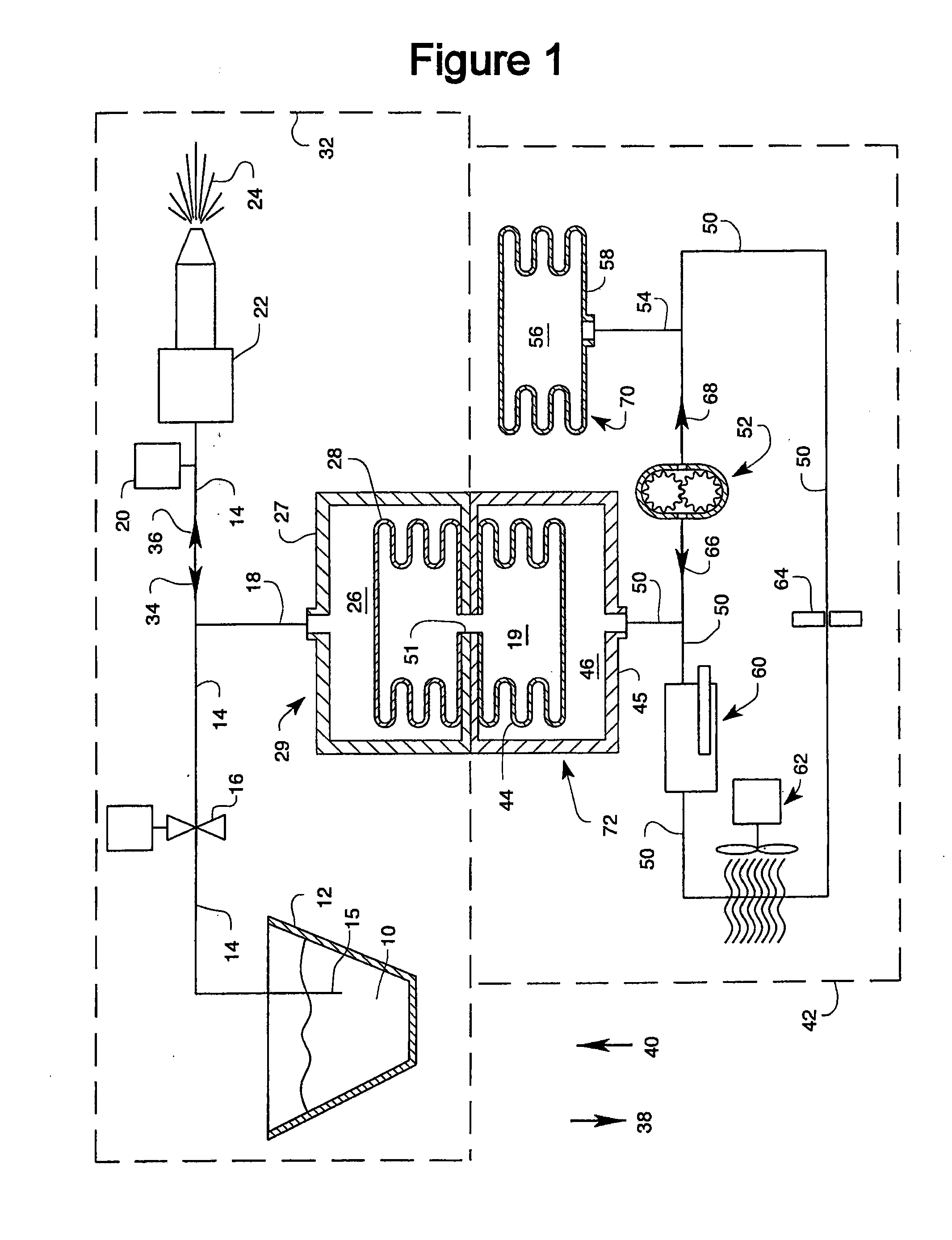 Fluid dispensing system with thermal control