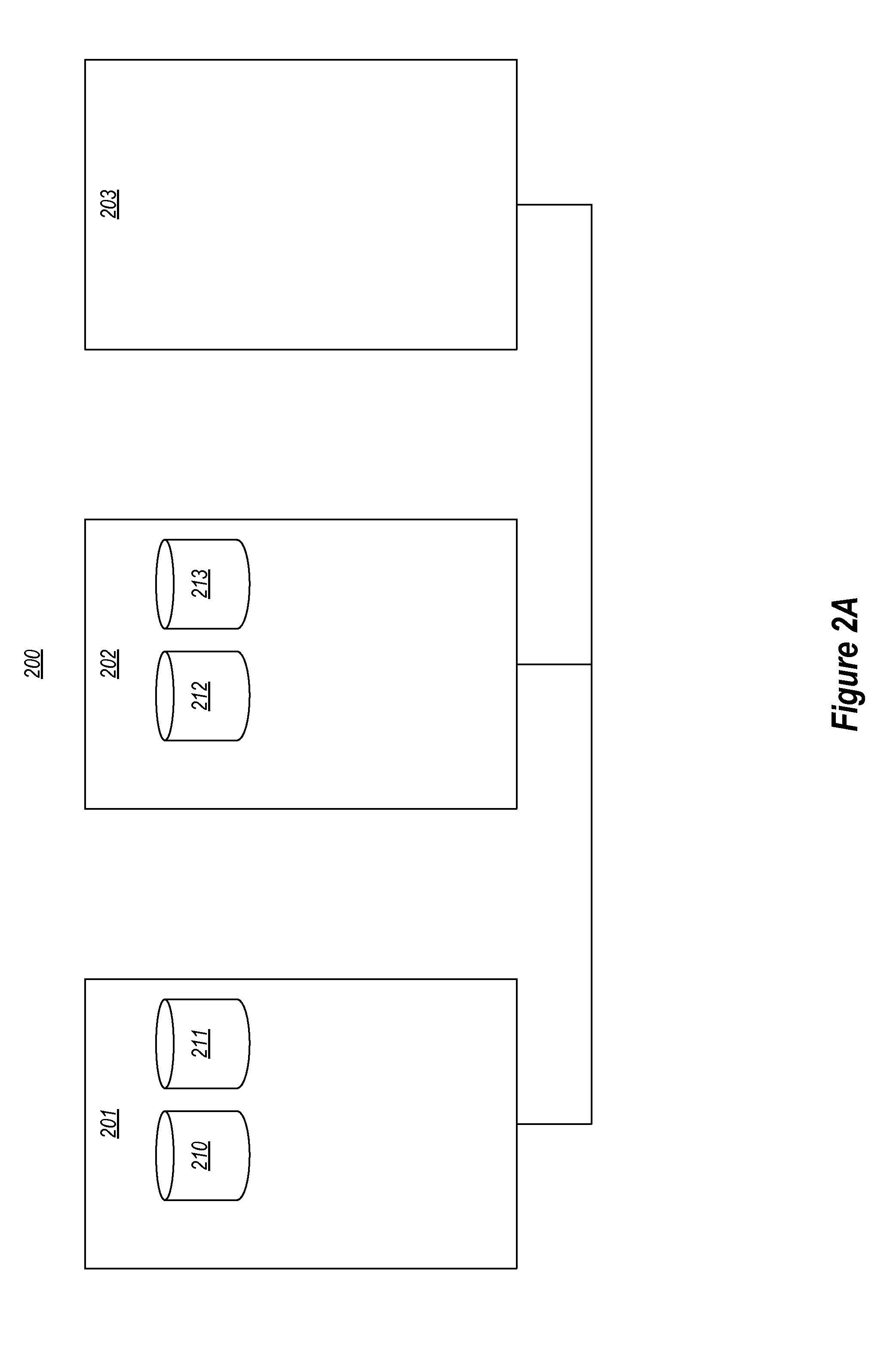 Virtual shared storage in a cluster