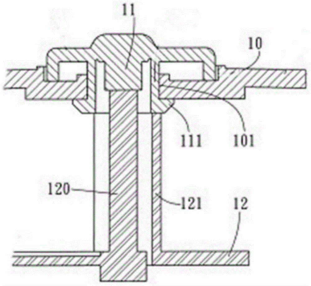 Key device of instrument